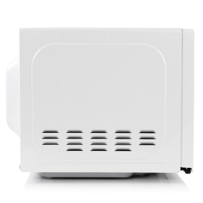 Four à micro-ondes numérique à DEL de 0,7 pi³ et 700 watts, blanc, avec verrouillage de sécurité pour enfants