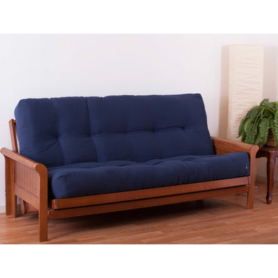 Matelas futon en sergé de 10 pouces d'épaisseur (simple, double ou grand lit)