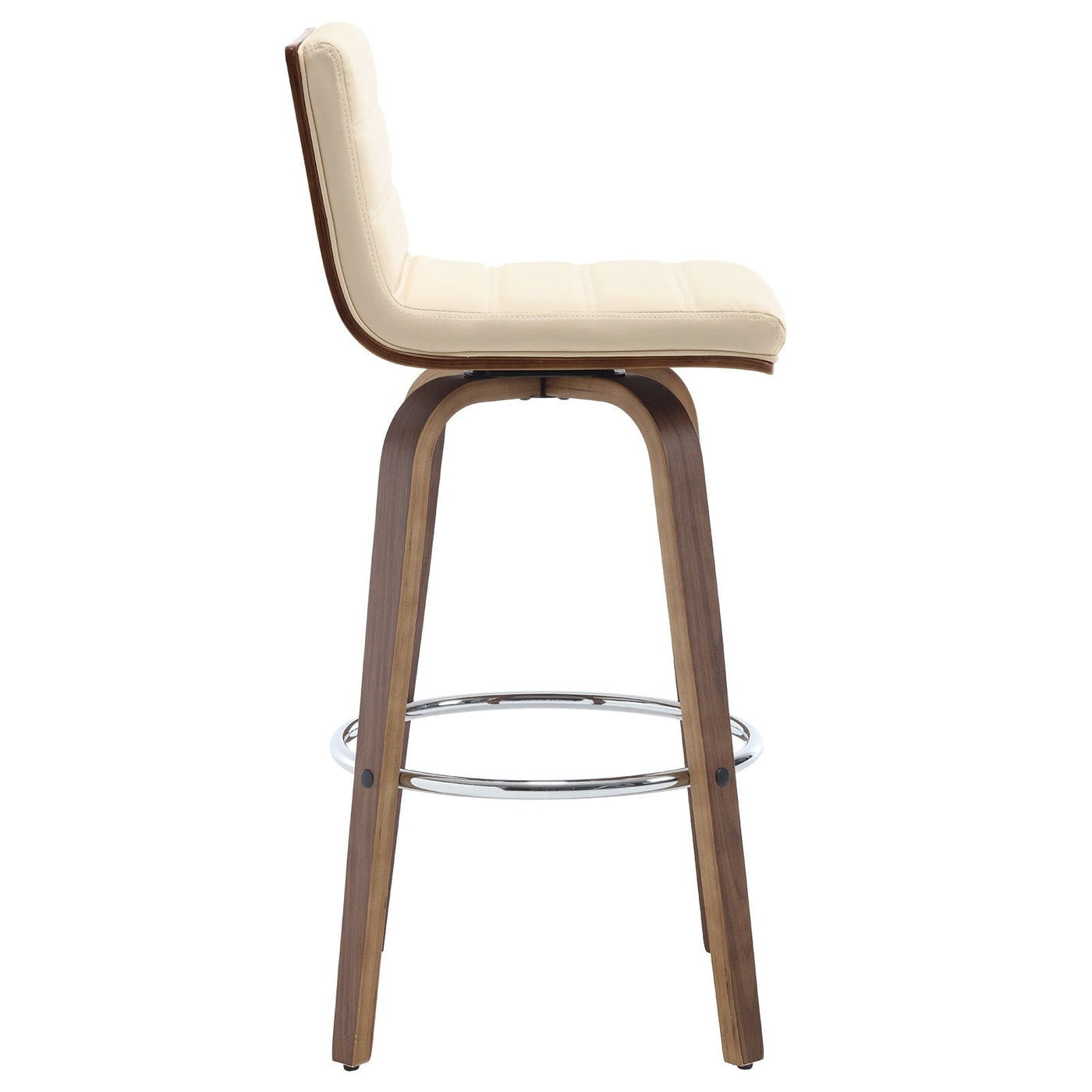 Tabourets de bar/comptoir pivotants en similicuir 26/29, lot de 2/3