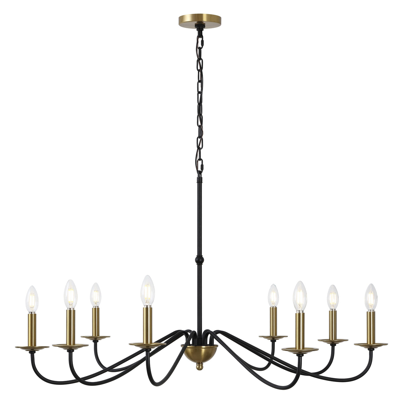 Lustre LED en fer à 6 lumières, 34,75 $, par JONATHAN Y