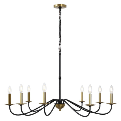 Lustre LED en fer à 6 lumières, 34,75 $, par JONATHAN Y