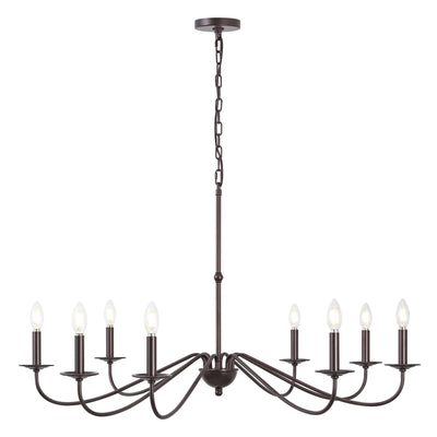 Lustre LED en fer à 6 lumières, 34,75 $, par JONATHAN Y