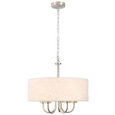 Plafonnier semi-encastré moderne à 5 lampes pour salle à manger, chambre à coucher, salon - N/A