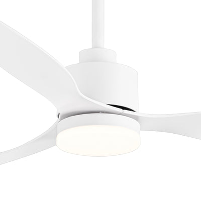 Ventilateur de plafond à DEL de 52 pouces avec télécommande (3 pales)