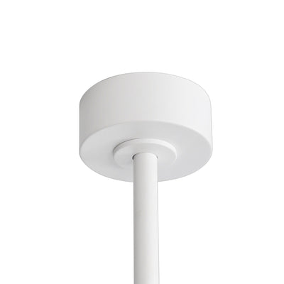 Ventilateur de plafond LED noir à 8 pales de 65 pouces avec éclairage et télécommande