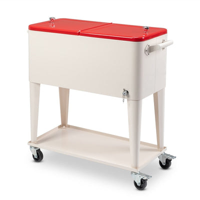 Refroidisseur à vaporisateur en fer 80QT avec étagère