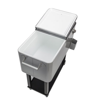 Refroidisseur à vaporisateur en fer 80QT avec étagère