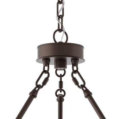 Lustre rond en forme de roue de chariot de style ferme moderne Acroma à 20 lumières de 40 po avec UL