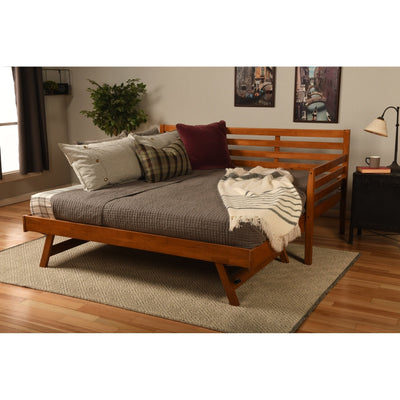 Lit de repos Somette Boho avec lit escamotable supplémentaire (matelas non inclus)