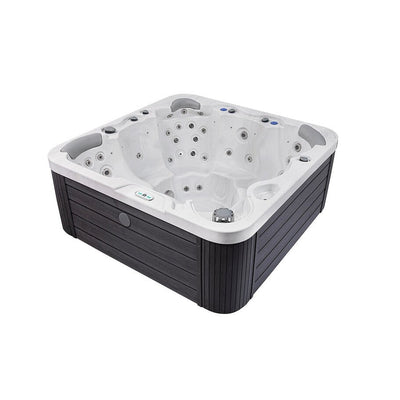 Maillot Buenospa 6 - Personne 46 - Spa à jets, blanc glacé, gris avec ozone et lumières LED