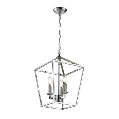 Lustre suspendu style lanterne à bougie pour escalier ou îlot de cuisine - N/A