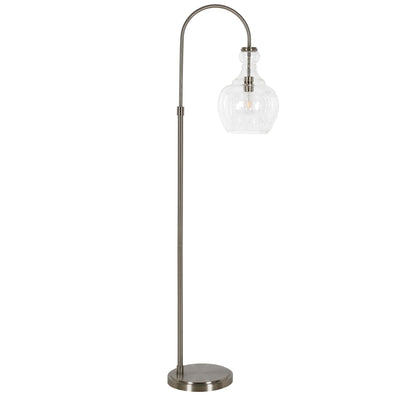 Lampadaire Verona Arc avec abat-jour en verre