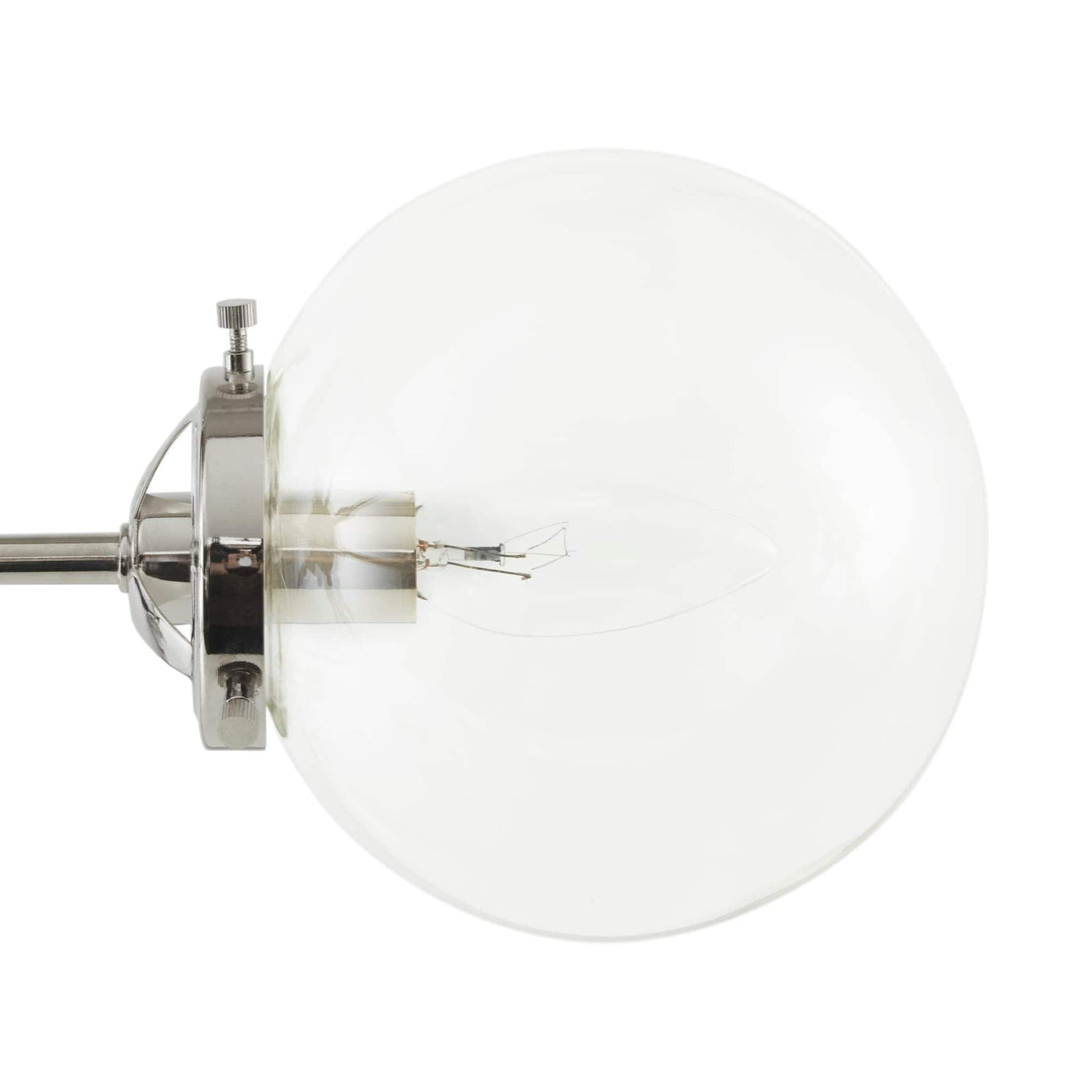 Lustre Paige à 12 lumières avec ampoules globe surdimensionnées INK+IVY