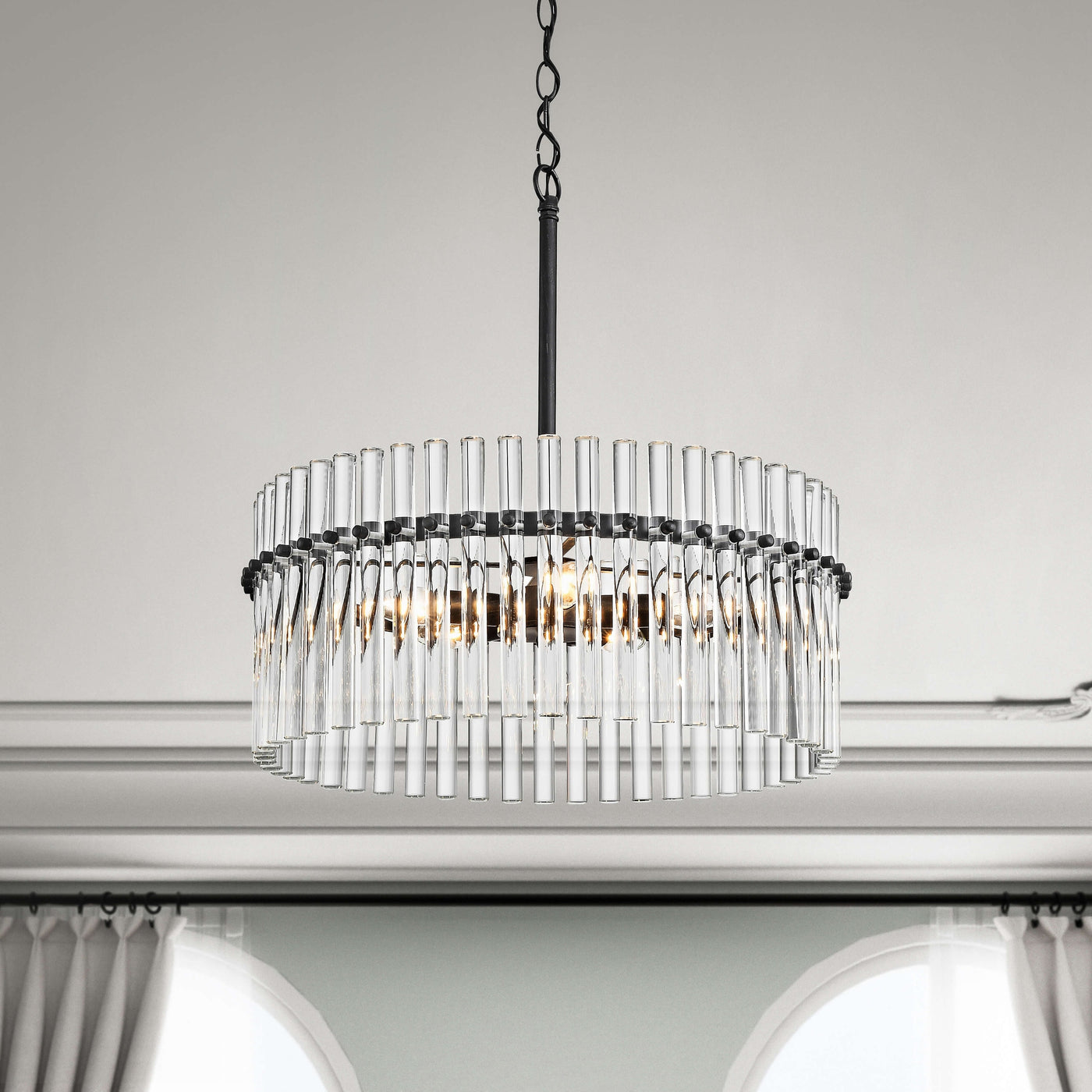 Lustre en cristal Casandra à 5 lumières