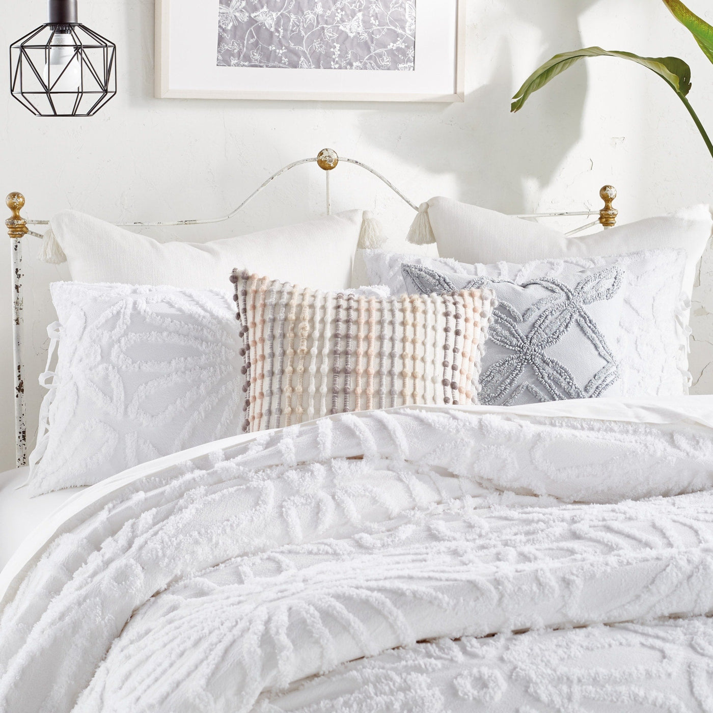Ensemble de couette Peri Home Chenille Medallion