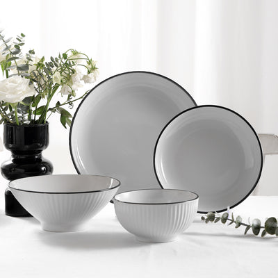Service de table en grès Christian Siriano Lustra