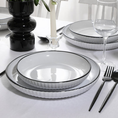 Service de table en grès Christian Siriano Lustra