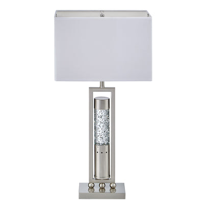 Lampe de table d'appoint à abat-jour rectangulaire Conover