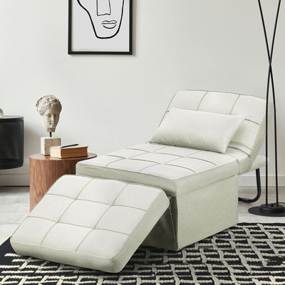 Canapé-lit convertible, canapé-lit, fauteuil inclinable, ottoman, pliable, pour salon