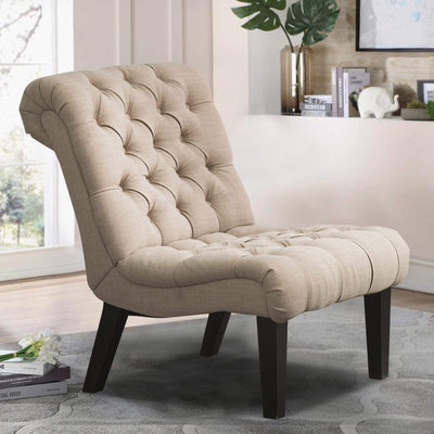 Chaise longue rembourrée pour chambre à coucher, salon