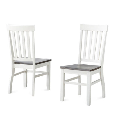 Chaise d'appoint en bois de ferme Steve Silver Crestwood (lot de 2)