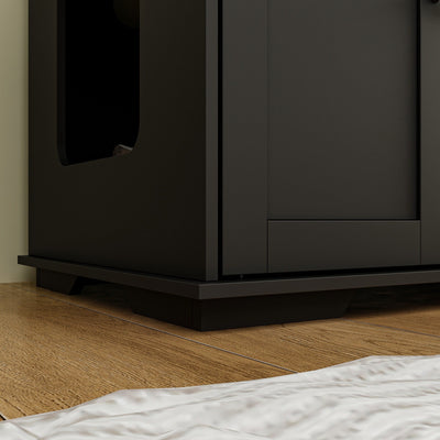 Meubles de dissimulation pour bac à litière pour chat et toilettes privées pour animaux de compagnie