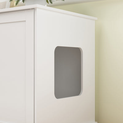 Meubles de dissimulation pour bac à litière pour chat et toilettes privées pour animaux de compagnie