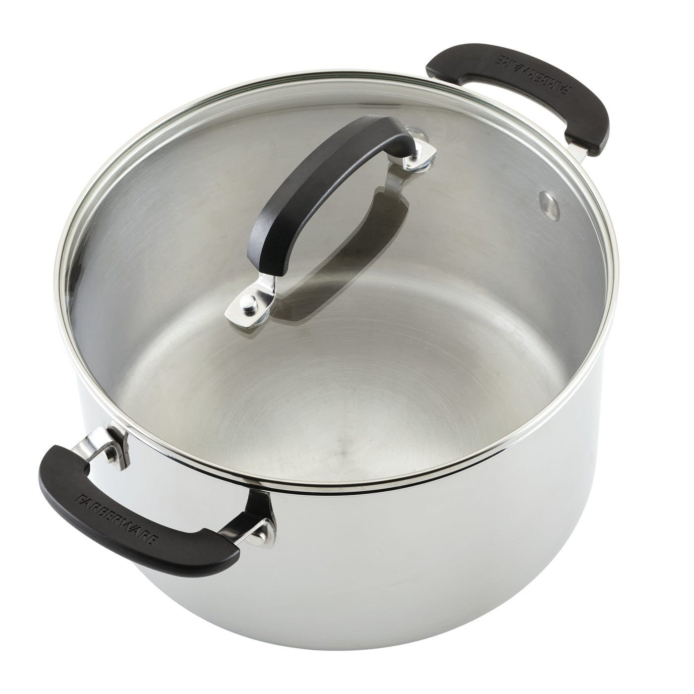 Batterie de cuisine Farberware Brilliance en acier inoxydable, 10 pièces