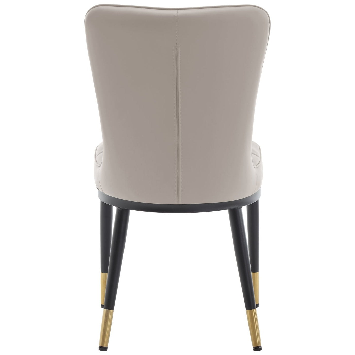 Lot de 2/4 chaises de salle à manger rembourrées en similicuir