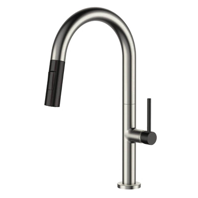 Robinet de cuisine à poignée unique et rétractable Fine Fixtures