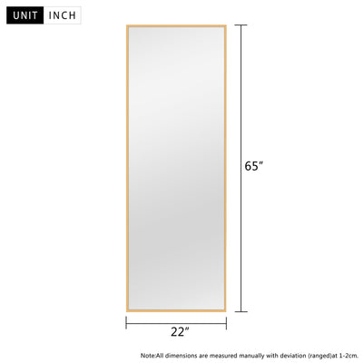 Miroir pleine longueur Grand miroir mural Miroir intégral