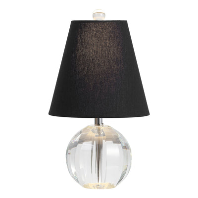Lampe de table Goddard 16 boules de cristal/métal à LED, par JONATHAN Y
