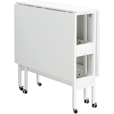 Table de bricolage réglable en hauteur avec étagères de rangement, table de découpe pliante mobile pour la maison, le bureau, la salle de couture, la salle d'artisanat