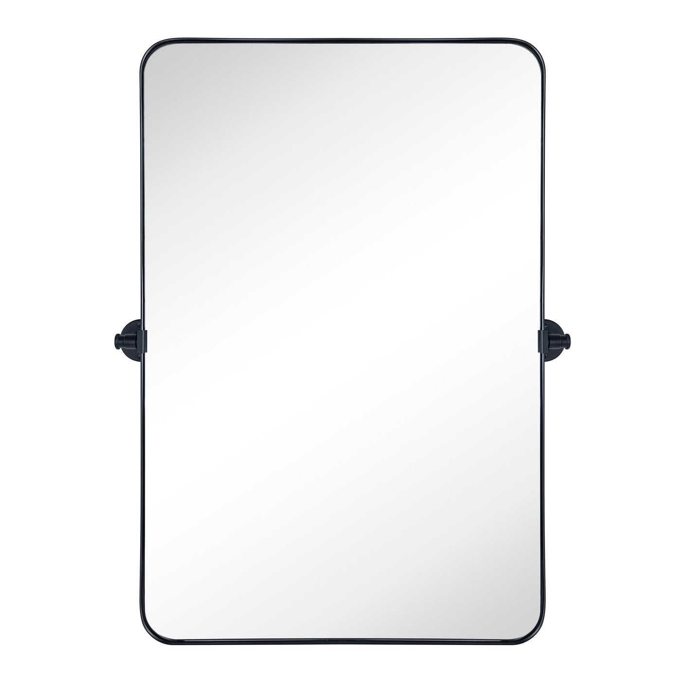 Miroir mural rectangulaire pivotant et inclinable en métal TEHOME Jonathan