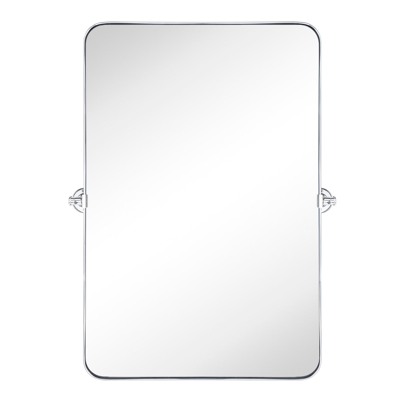 Miroir mural rectangulaire pivotant et inclinable en métal TEHOME Jonathan