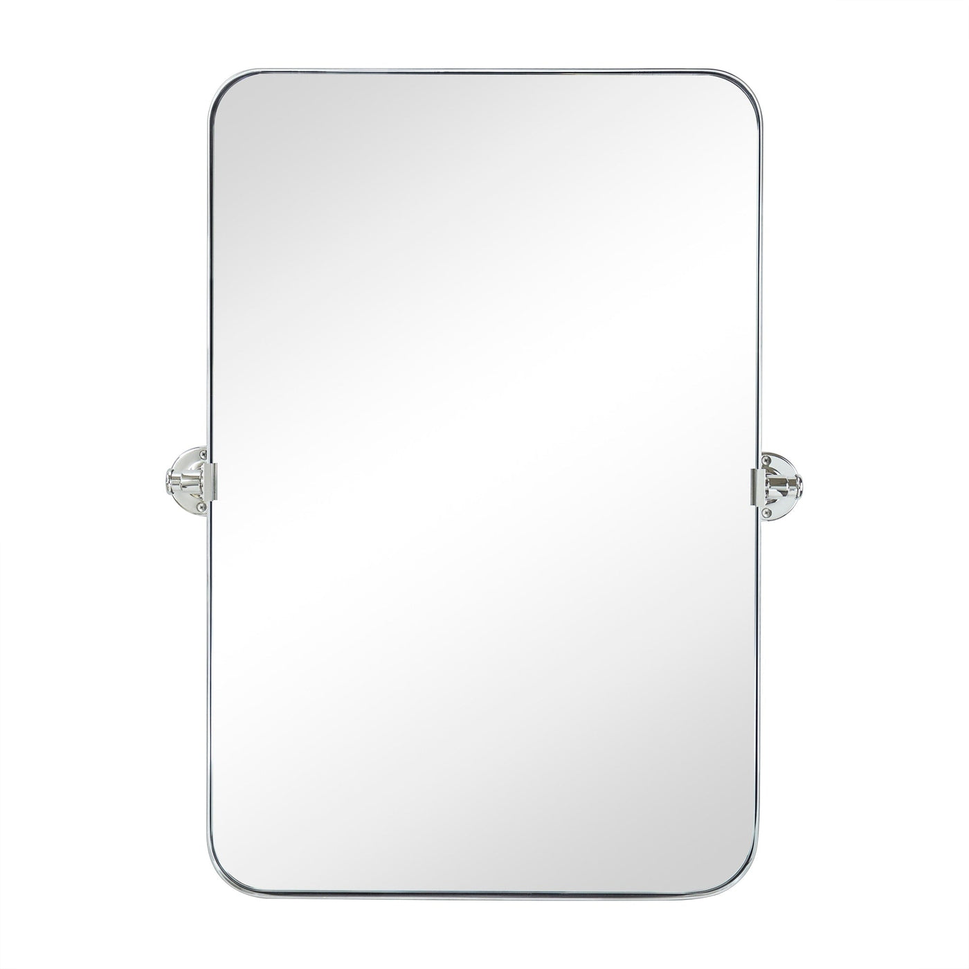Miroir mural rectangulaire pivotant et inclinable en métal TEHOME Jonathan