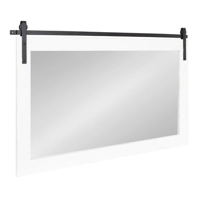 Miroir mural rectangulaire rustique Kate et Laurel Cates