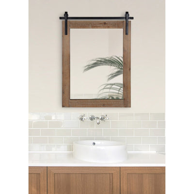 Miroir mural rectangulaire rustique Kate et Laurel Cates