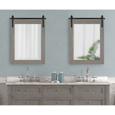 Miroir mural rectangulaire rustique Kate et Laurel Cates