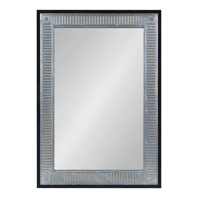 Miroir mural en bois et métal Kate et Laurel Deely