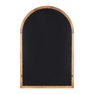 Miroir mural en bois Arch de Kate et Laurel Hatherleigh