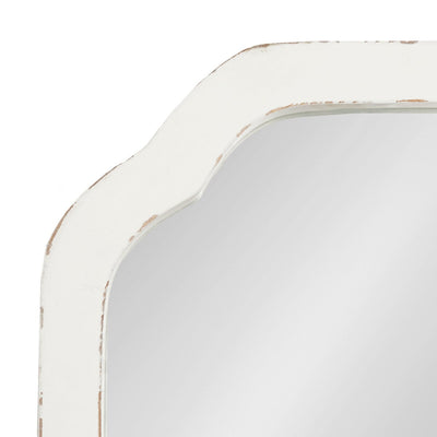 Miroir mural carré en bois Kate et Laurel Marston