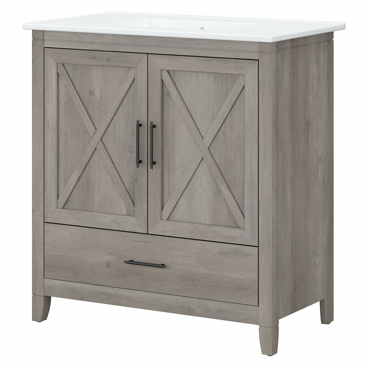 Meuble-lavabo Key West 32 W avec lavabo par Bush Furniture