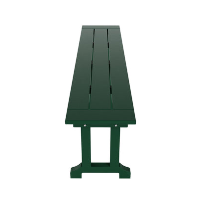 Banc de terrasse extérieur Polytrends Laguna en PEHD toutes saisons 65