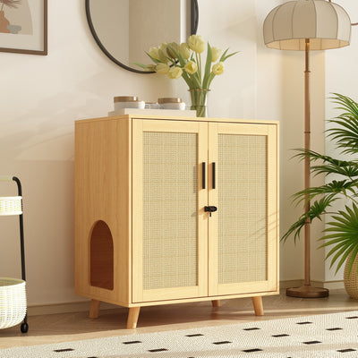 Enceinte de bac à litière pour chat Meubles Table d'appoint Canapé Table