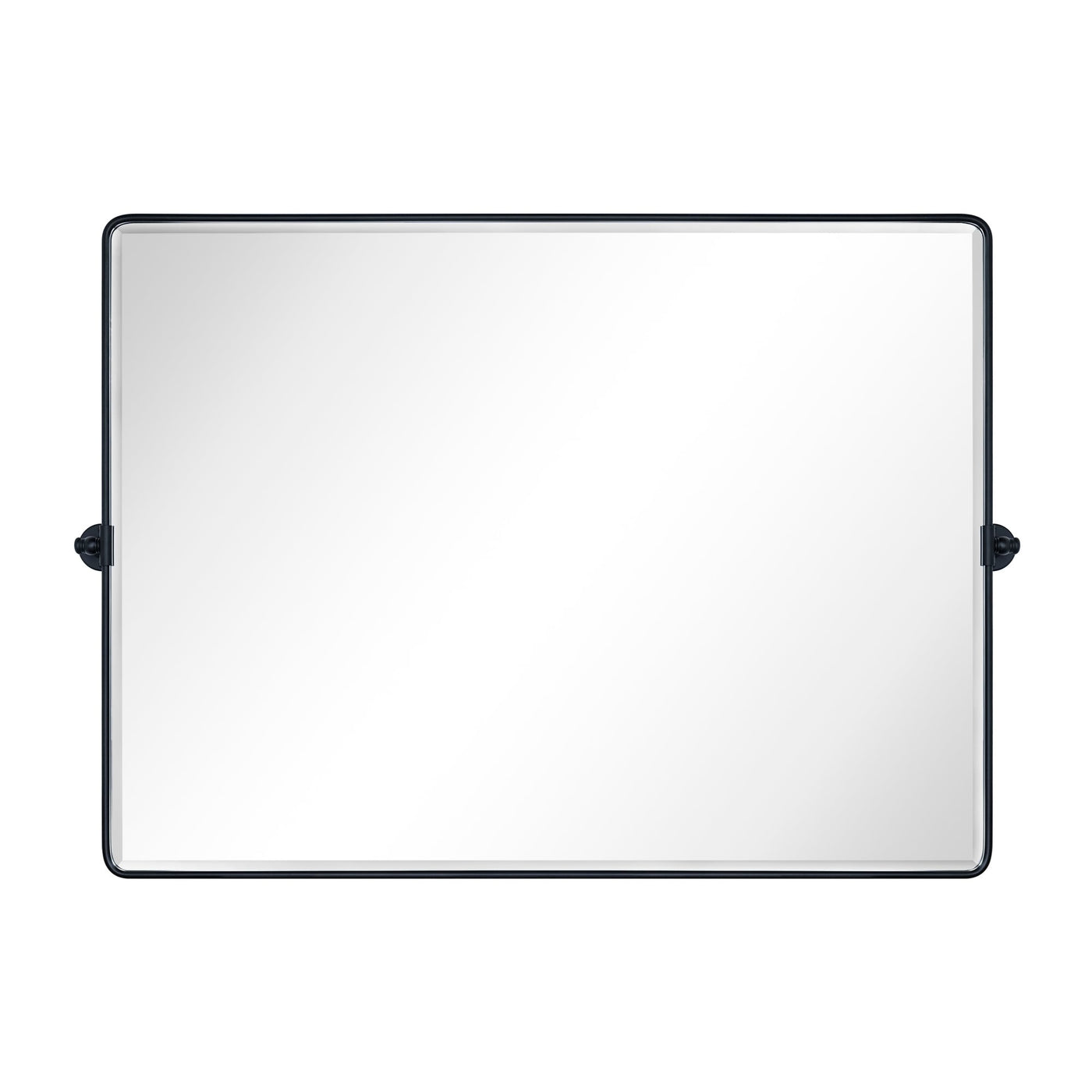 Miroir de salle de bain/de vanité biseauté horizontal TEHOME Lutalo