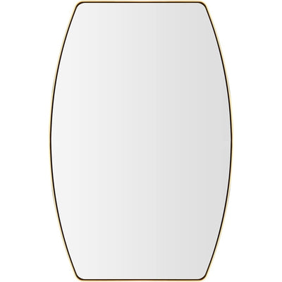 Miroir mural oblong en métal MacLuu