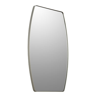 Miroir mural oblong en métal MacLuu