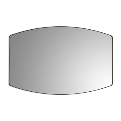 Miroir mural oblong en métal MacLuu