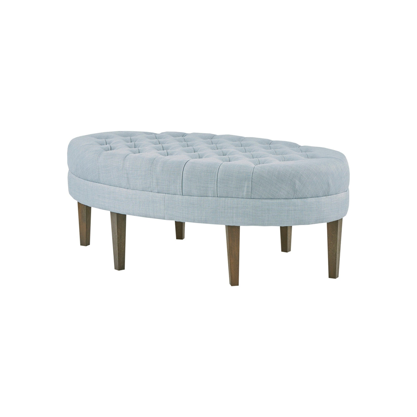 Pouf rembourré en bois massif avec planche de surf touffetée Madision Park Chase